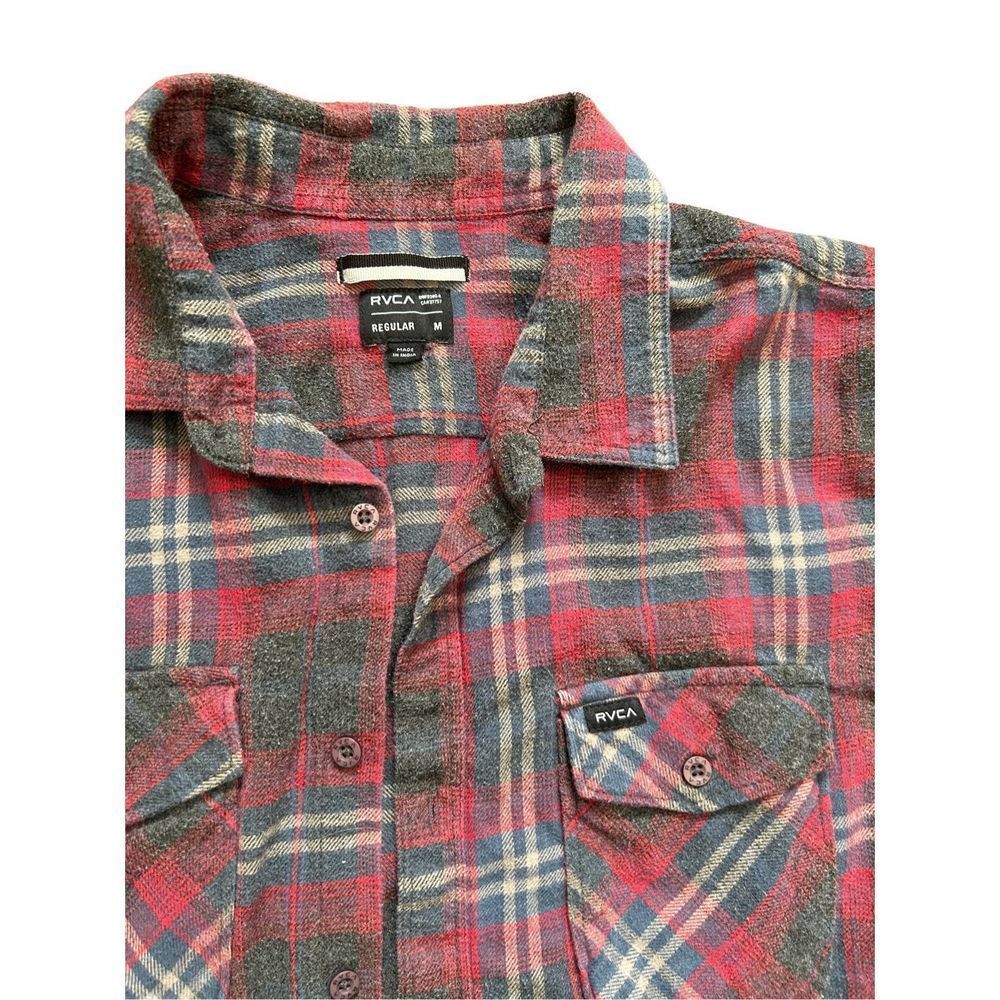 RVCA Long Sleeve Flannel Shirt